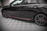 Maxton Design Prahové lišty Street Pro Hyundai I20 N - červeno-černé