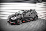 Maxton Design Prahové lišty s křidélky Street Pro Hyundai I20 N - černé