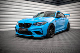 Maxton Design Spoiler předního nárazníku Street Pro BMW M2 F87 Competition - červeno-černý