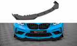 Maxton Design Spoiler předního nárazníku s křidélky Street Pro BMW M2 F87 Competition - černý