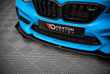 Maxton Design Spoiler předního nárazníku s křidélky Street Pro BMW M2 F87 Competition - černý