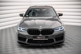 Maxton Design Spoiler předního nárazníku BMW M5 F90 Facelift V.2 - černý lesklý lak