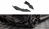 Maxton Design Boční lišty zadního nárazníku s křidélky Street Pro AUDI RS3 8Y Sportback - červeno-černé