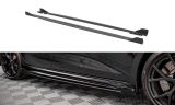 Maxton Design Prahové lišty s křidélky Street Pro AUDI RS3 8Y Sportback - červeno-černé