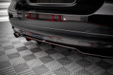 Maxton Design Lišta zadního nárazníku BMW 3 E90 - černý lesklý lak