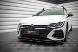 Maxton Design Spoiler předního nárazníku Street Pro VW Arteon R - černý