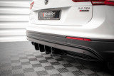 Maxton Design Zadní difuzor Street Pro VW Tiguan Mk2 - červeno-černý