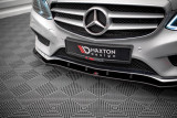 Maxton Design Spoiler předního nárazníku Mercedes E W212 AMG-Line Sedan V.1 - černý lesklý lak