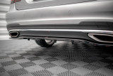 Maxton Design Lišta zadního nárazníku Mercedes E W212 AMG-Line Sedan - texturovaný plast