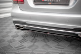 Maxton Design Lišta zadního nárazníku Mercedes E W212 AMG-Line Sedan - černý lesklý lak