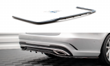 Maxton Design Lišta zadního nárazníku Mercedes E W212 AMG-Line Sedan - karbon