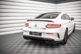 Maxton Design Boční lišty zadního nárazníku Mercedes C63 AMG C205 Coupe Facelift - karbon