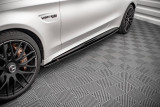 Maxton Design Prahové lišty Mercedes C63 AMG C205 Coupe Facelift V.1 - texturovaný plast