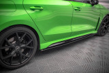 Maxton Design Prahové lišty Street Pro AUDI RS3 8Y Sedan - černé