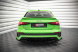 Maxton Design Zadní difuzor Street Pro AUDI RS3 8Y Sedan - červený