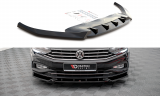 Maxton Design Spoiler předního nárazníku VW Passat B8 Facelift V.2 - texturovaný plast