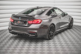 Maxton Design Boční lišty zadního nárazníku BMW M4 (F82) V.2 - texturovaný plast