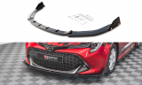 Maxton Design Spoiler předního nárazníku s křidélky Toyota Corolla GR Sport - černý lesklý lak