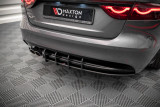 Maxton Design Zadní difuzor Street Pro Jaguar XF Mk2 R-Sport - červeno-černý