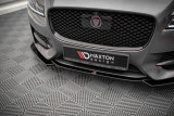 Maxton Design Spoiler předního nárazníku Jaguar XF Mk2 R-Sport V.1 - texturovaný plast