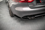Maxton Design Lišta zadního nárazníku Jaguar XF Mk2 R-Sport - texturovaný plast
