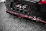 Maxton Design Lišta zadního nárazníku Nissan 370Z Nismo Facelift - černý lesklý lak