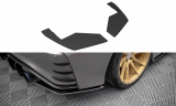 Maxton Design Boční lišty zadního nárazníku Street Pro Nissan 370Z Nismo Facelift - černé
