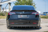 Maxton Design Spoiler zadního nárazníku Tesla Model 3 V.1 - černý lesklý lak