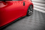Maxton Design Prahové lišty Nissan 370Z Facelift - černý lesklý lak