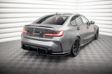 Maxton Design Boční lišty zadního nárazníku Street Pro BMW M3 G80 - černé