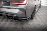 Maxton Design Boční lišty zadního nárazníku BMW M3 G80 V.2 - texturovaný plast