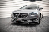Maxton Design Spoiler předního nárazníku Opel Insignia Mk2 V.2 - černý lesklý lak