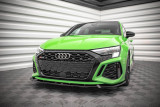 Maxton Design Spoiler předního nárazníku AUDI RS3 8Y V.1 - karbon