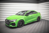 Maxton Design Prahové lišty AUDI RS3 8Y - texturovaný plast