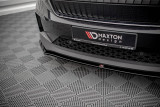 Maxton Design Spoiler předního nárazníku ŠKODA Enyaq iV V.1 - karbon