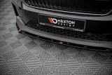 Maxton Design Spoiler předního nárazníku ŠKODA Enyaq iV V.2 - černý lesklý lak