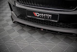 Maxton Design Spoiler předního nárazníku ŠKODA Enyaq iV V.2 - karbon