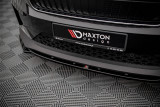 Maxton Design Spoiler předního nárazníku ŠKODA Enyaq iV V.3 - karbon