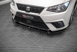 Maxton Design Spoiler předního nárazníku SEAT Ibiza Mk5 V.1 - černý lesklý lak
