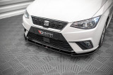 Maxton Design Spoiler předního nárazníku SEAT Ibiza Mk5 V.2 - texturovaný plast