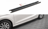 Maxton Design Prahové lišty SEAT Ibiza Mk5 V.2 - černý lesklý lak