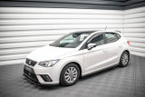 Maxton Design Prahové lišty SEAT Ibiza Mk5 V.2 - černý lesklý lak