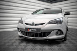 Maxton Design Spoiler předního nárazníku Opel Astra J GTC OPC-Line V.2 - karbon