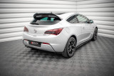 Maxton Design Boční lišty zadního nárazníku Opel Astra J GTC OPC-Line - karbon