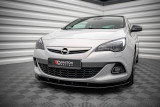 Maxton Design Spoiler předního nárazníku Street Pro Opel Astra J GTC OPC-Line - červeno-černý