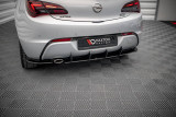 Maxton Design Zadní difuzor Street Pro Opel Astra J GTC OPC-Line - červeno-černý