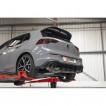 GPF-back výfuk VW Golf Mk8 GTI Clubsport Sportback Scorpion Exhaust - Bez rezonátoru / karbonové koncovky