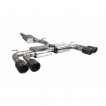 GPF-back exhaust Audi S3 (8V) Saloon Facelift Scorpion Exhaust - resonated / carbon fibre Ascari trims