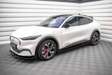 Maxton Design Prahové lišty FORD Mustang Mach-E - černý lesklý lak