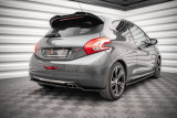 Maxton Design Nástavec střešního spoileru PEUGEOT 208 GTi - texturovaný plast